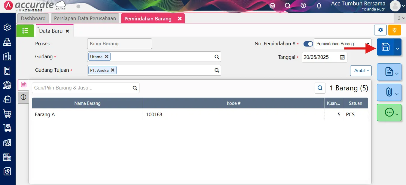 Cara membuat transaksi konsinyasi